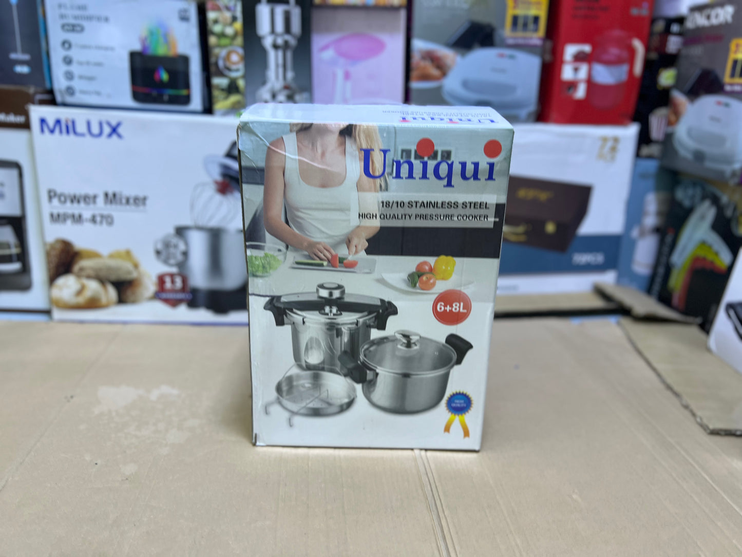 Uniqui 6+8L Automatic Pressure Cooker