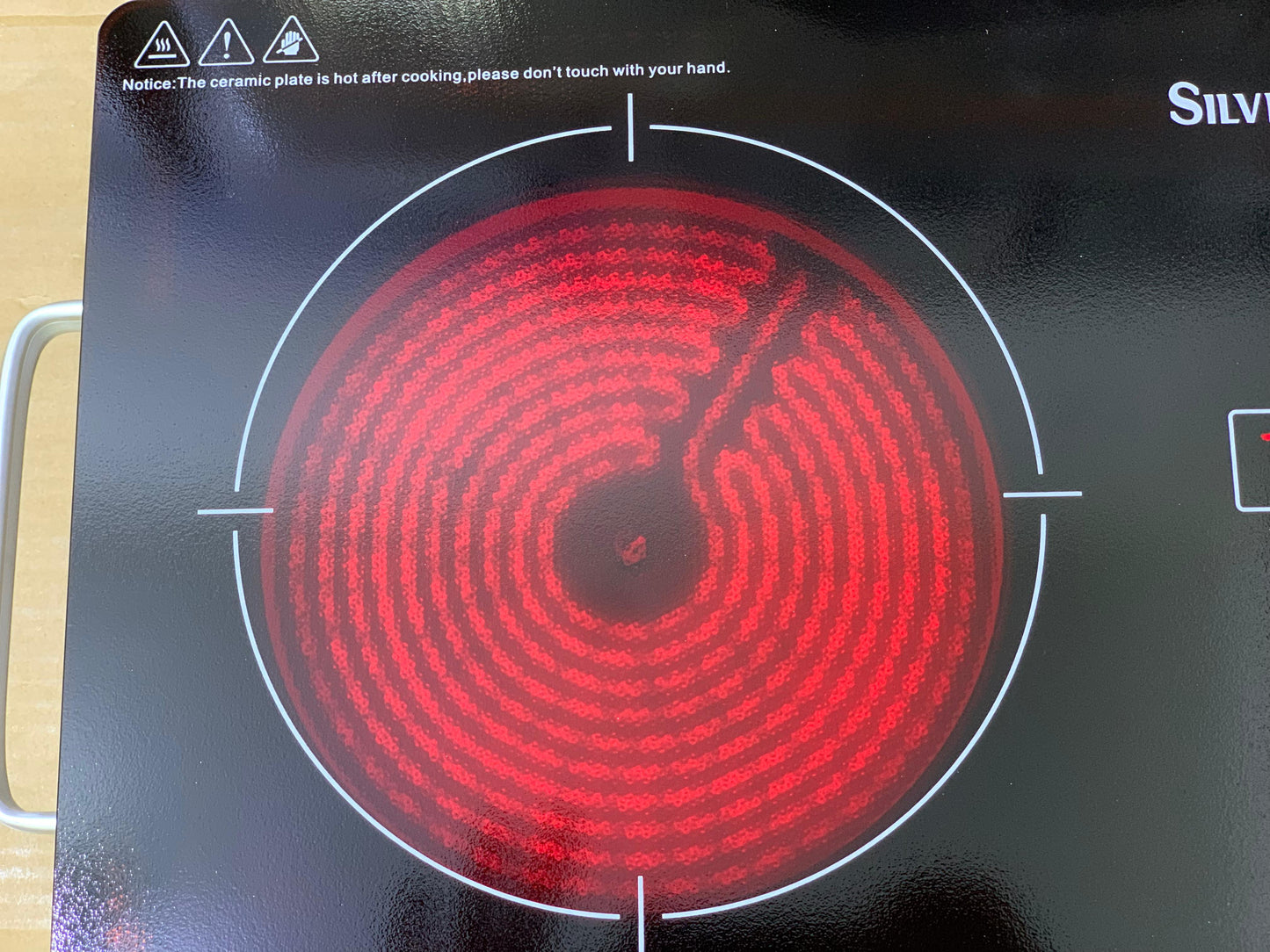 Silver Crest Ceramic Hotplate Model SC-7302-4