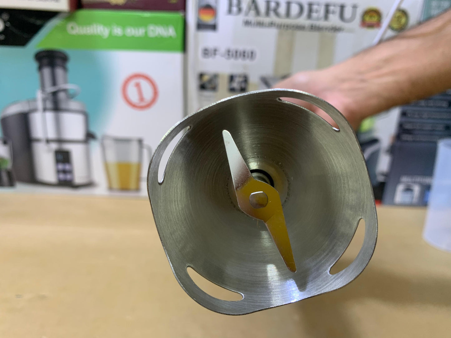 Mr Knife Hand Blender set Stainless Steel 700w