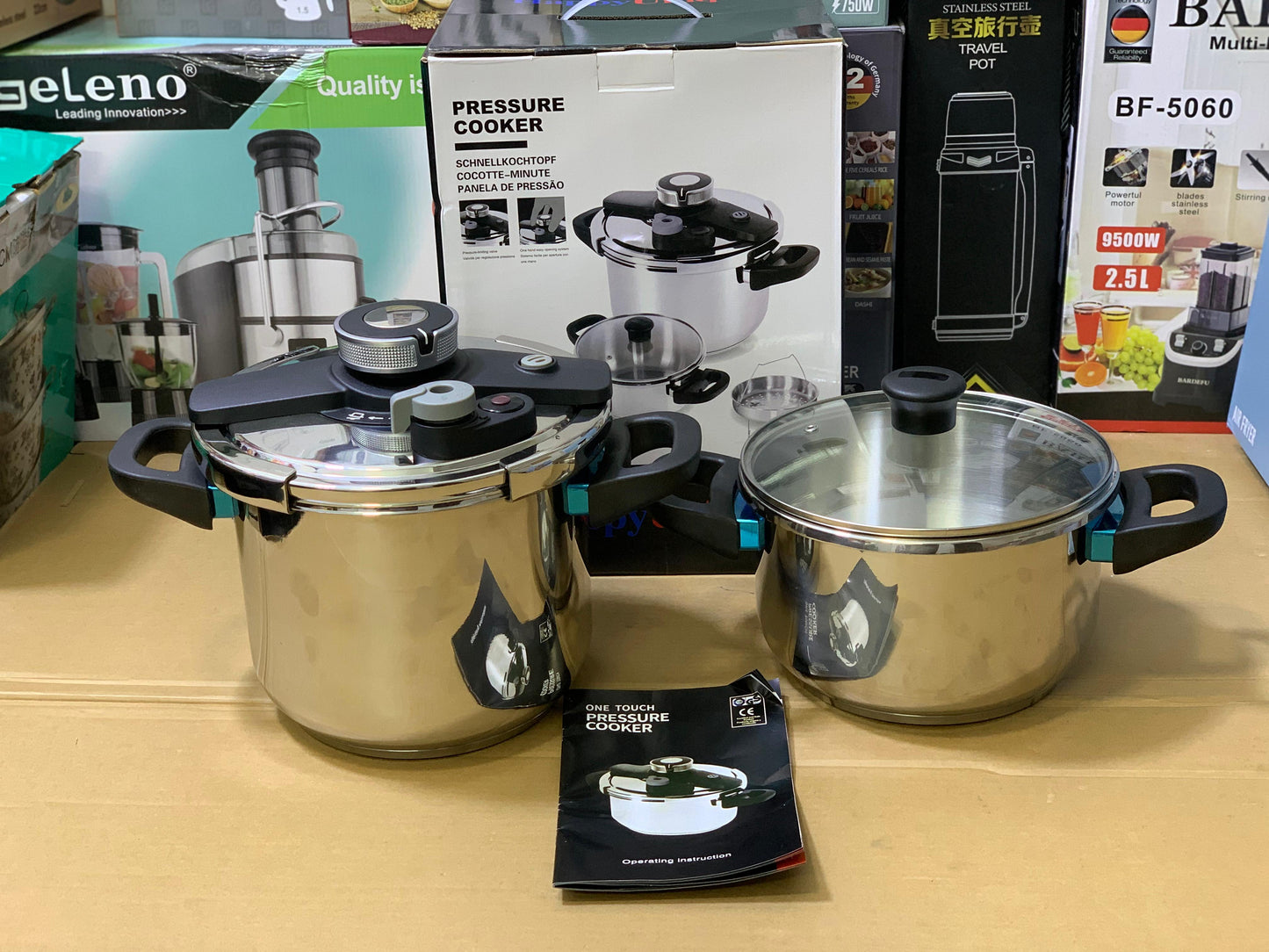 Automatic Pressure Cooker Stainless Steel