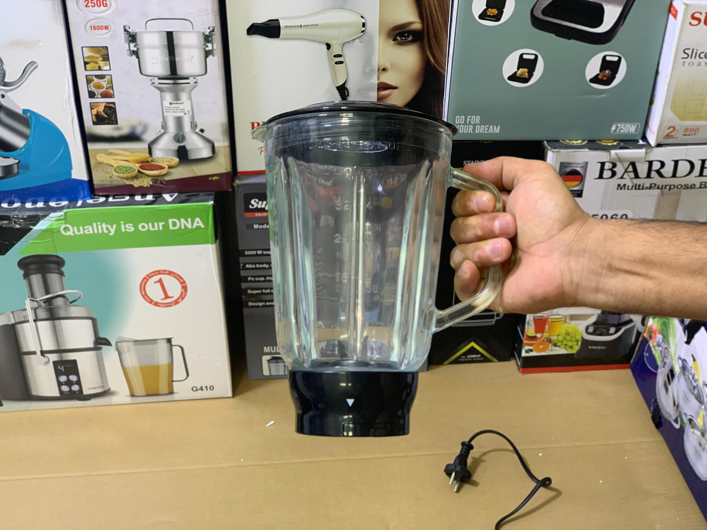 Royalty Line Power Kitchen Machine 3 in 1 6.5 and 1900 watt Standmixer, Meat chopper and Blender