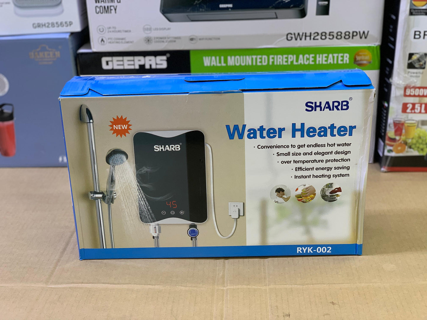 Instant Water Heating Geyser