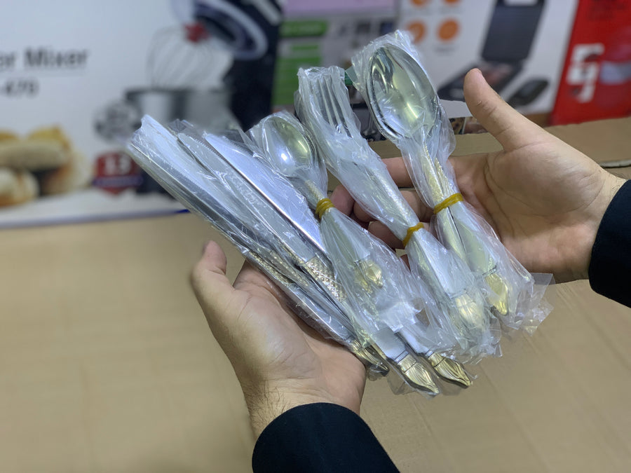 KDK 24 Pieces Luxury Finishing Cutlery Sets
