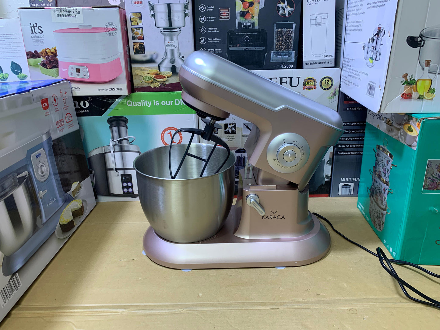 Karaca Stand Mixer Turkish Brand 6.5 Litters Capacity 1600w