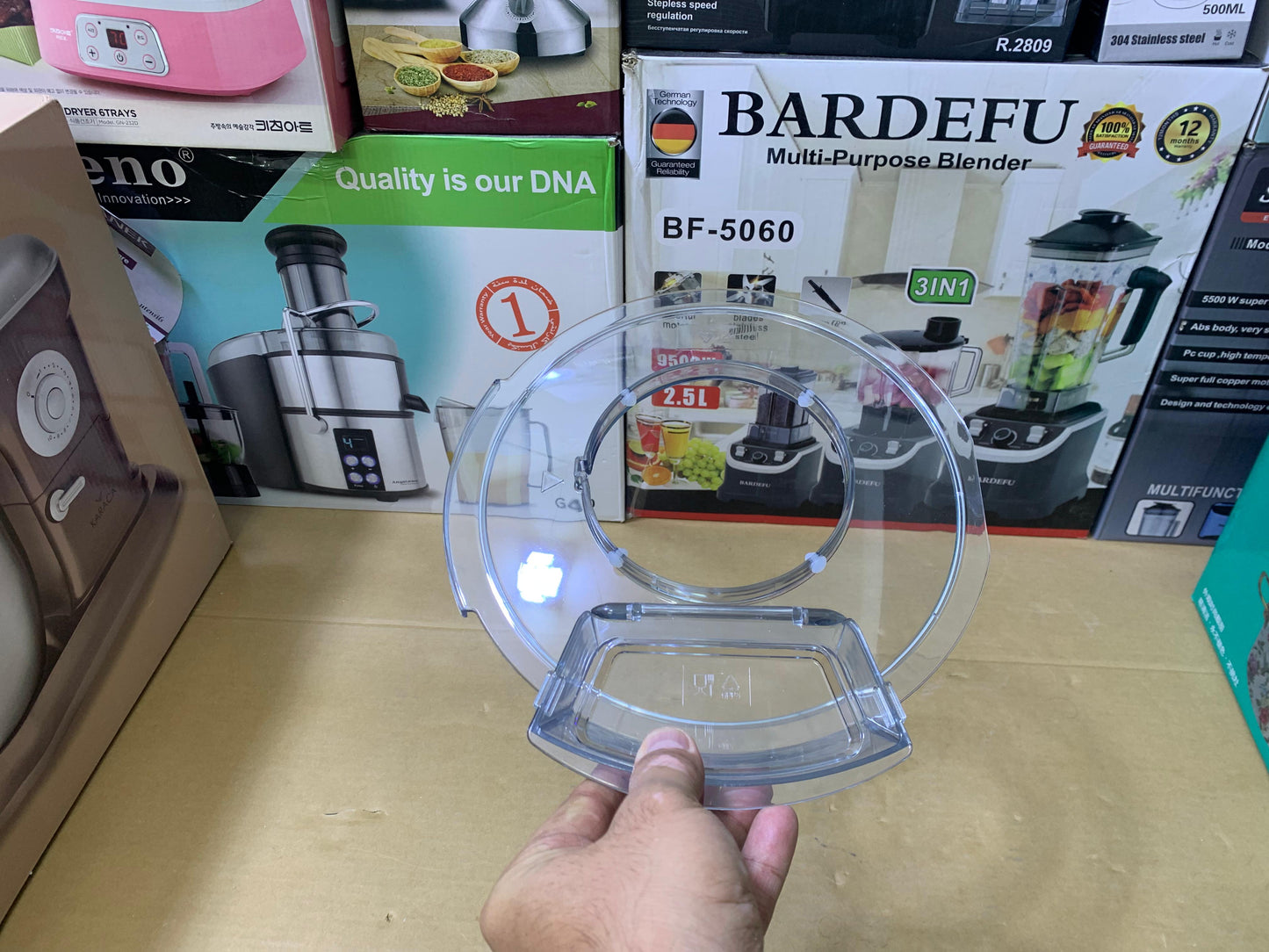 Karaca Stand Mixer 6.5L and Digital Timer display