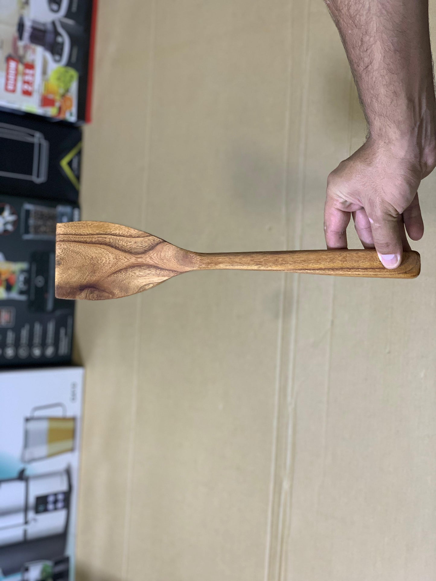 Pure Wooden Spoon 4 Pcs