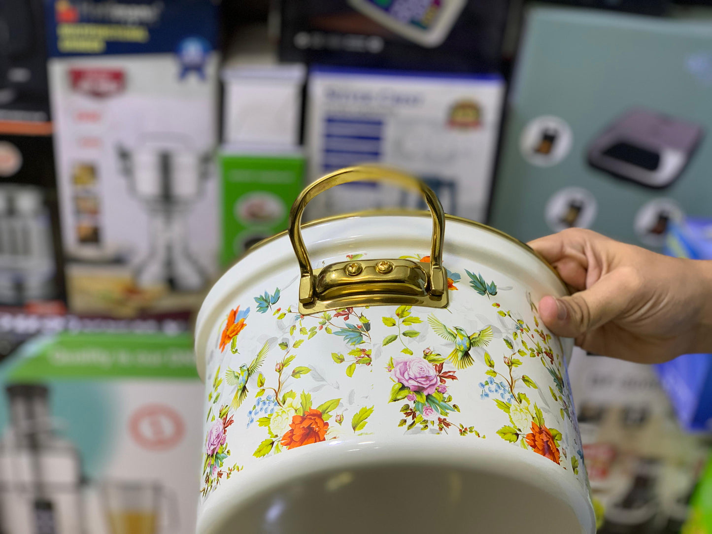 Enamel Cookware Sets 6 Pieces Elegant Design