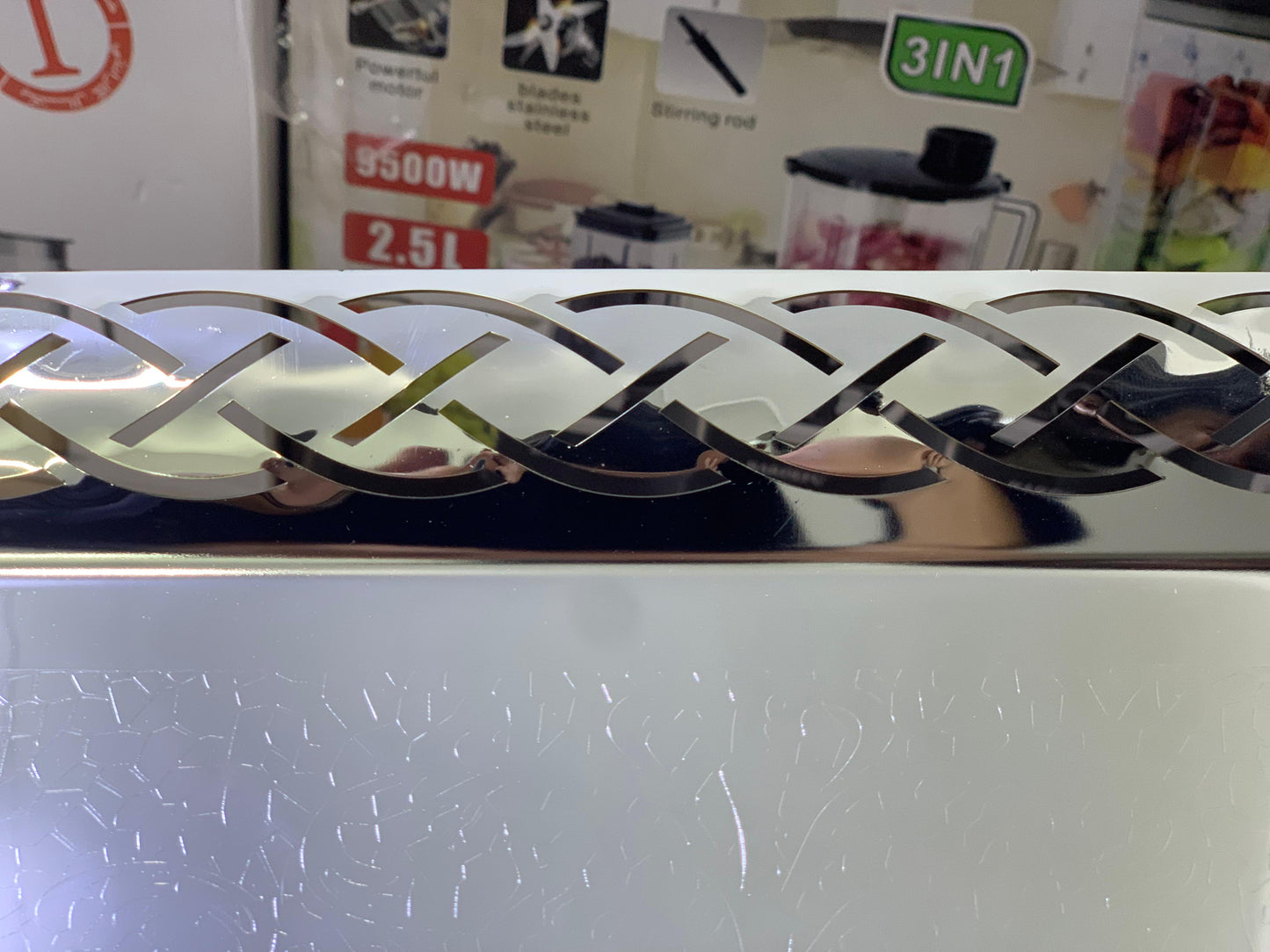 Stainless steel Tray set Model H-1 Silver