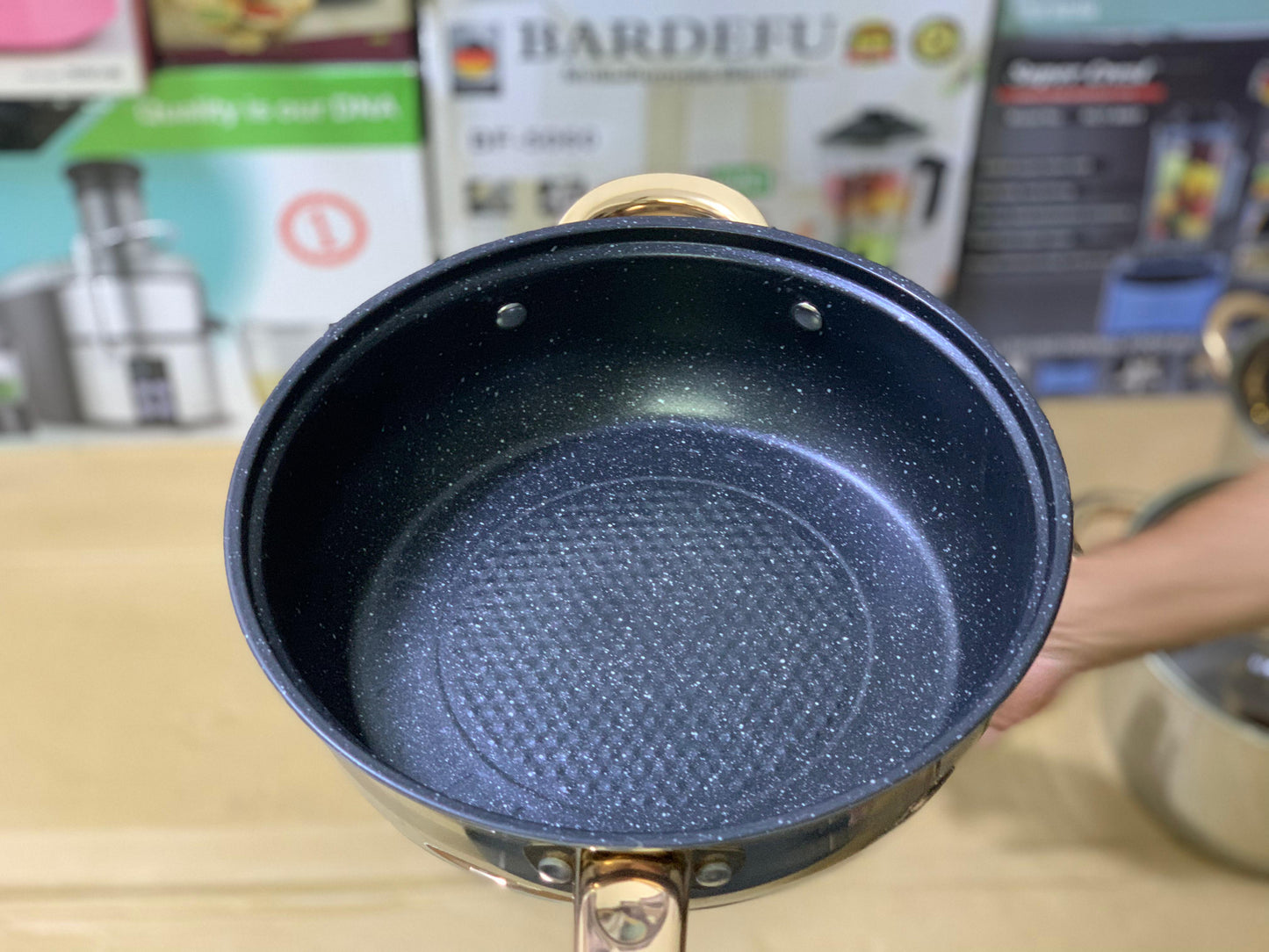 High Quality Cookware set 16 pcs Stainless steel