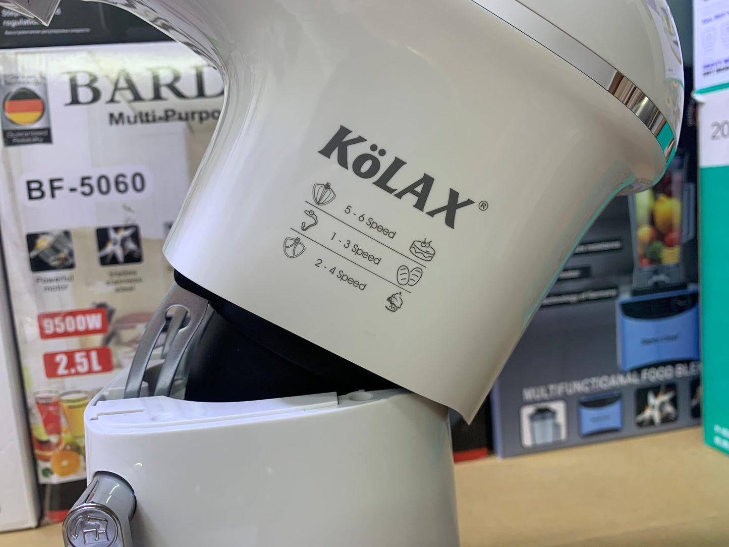 KOLAX's LED Stand Mixer | 2000W|7.8L bowl capacity