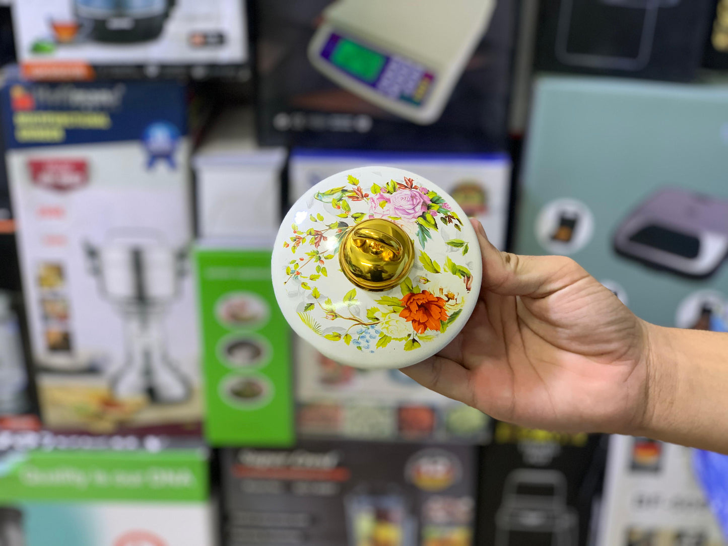 Enamel Coating Stylish Tea Kettles Two Pieces