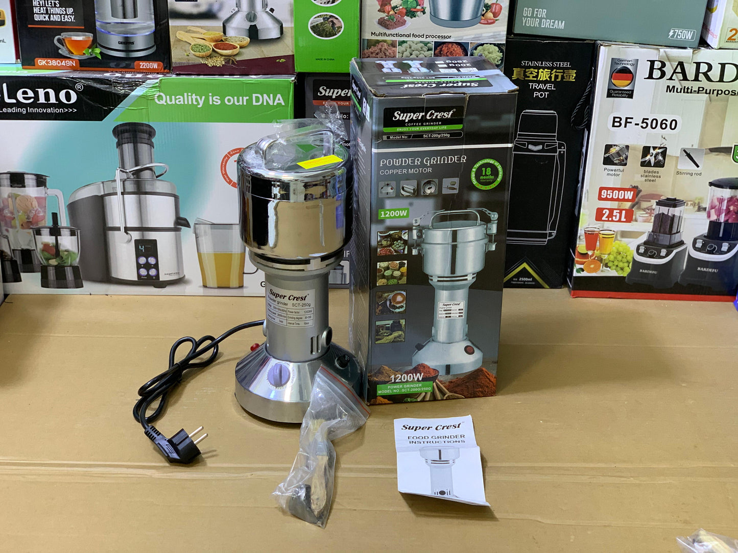Super crest spice 🌶 grinders Stainless Steel and Full Copper Motor
