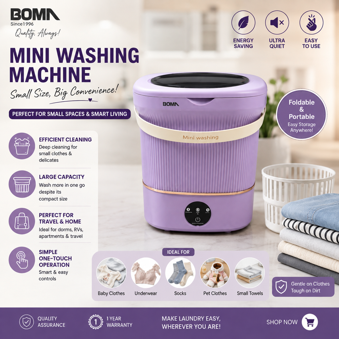 Lot Imported Boma 12L Mini Washing Machine