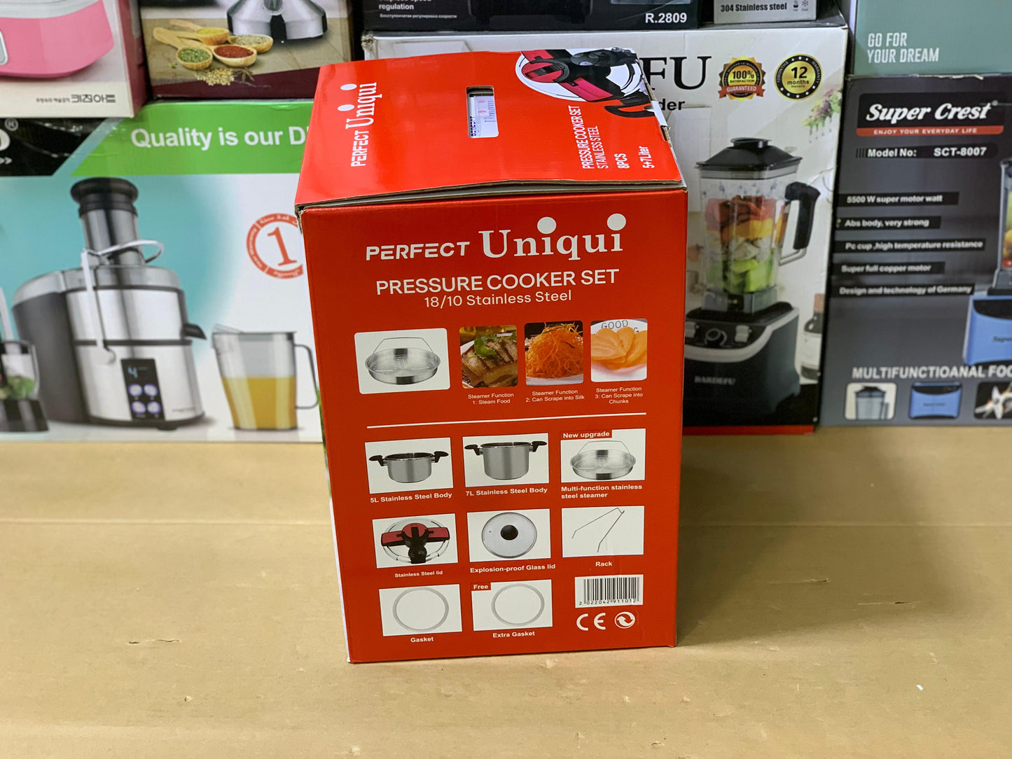 Perfect uniqui 3 in 1 Pressure Cooker 5L and 7L