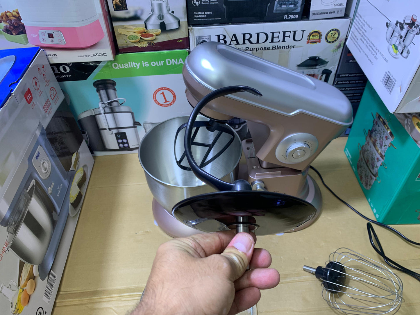 Karaca Stand Mixer Turkish Brand 6.5 Litters Capacity 1600w