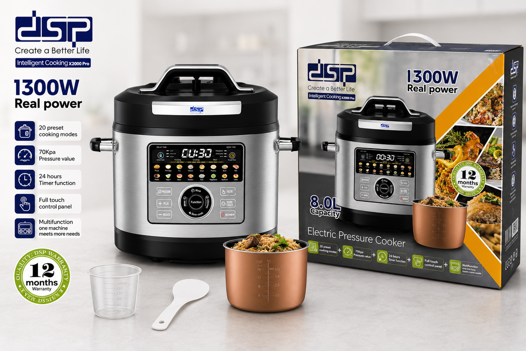 DSP 8L Digital Electric Pressure Cooker