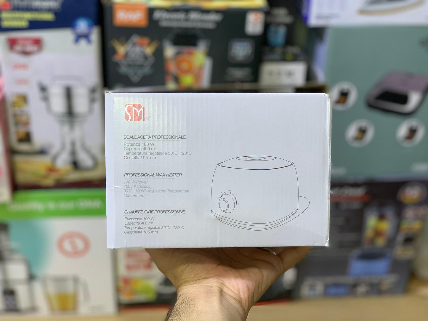 Electric Wax Heater 100w and 400ml