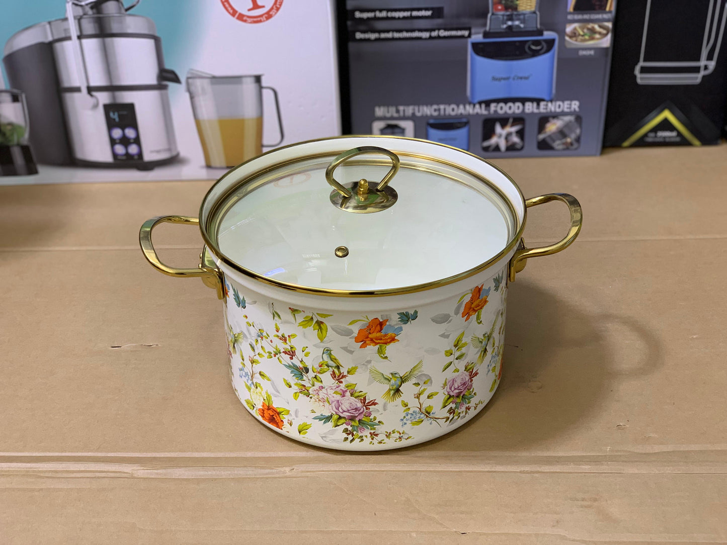 Enamel Cookware Sets 6 Pieces Elegant Design