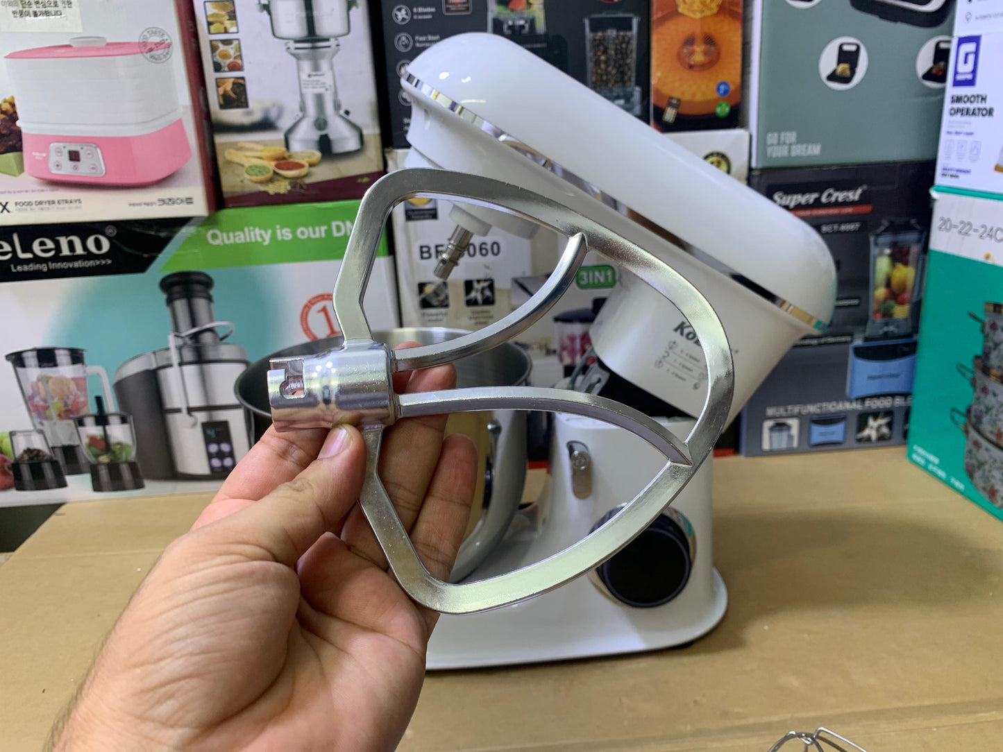 KOLAX's LED Stand Mixer | 2000W|7.8L bowl capacity