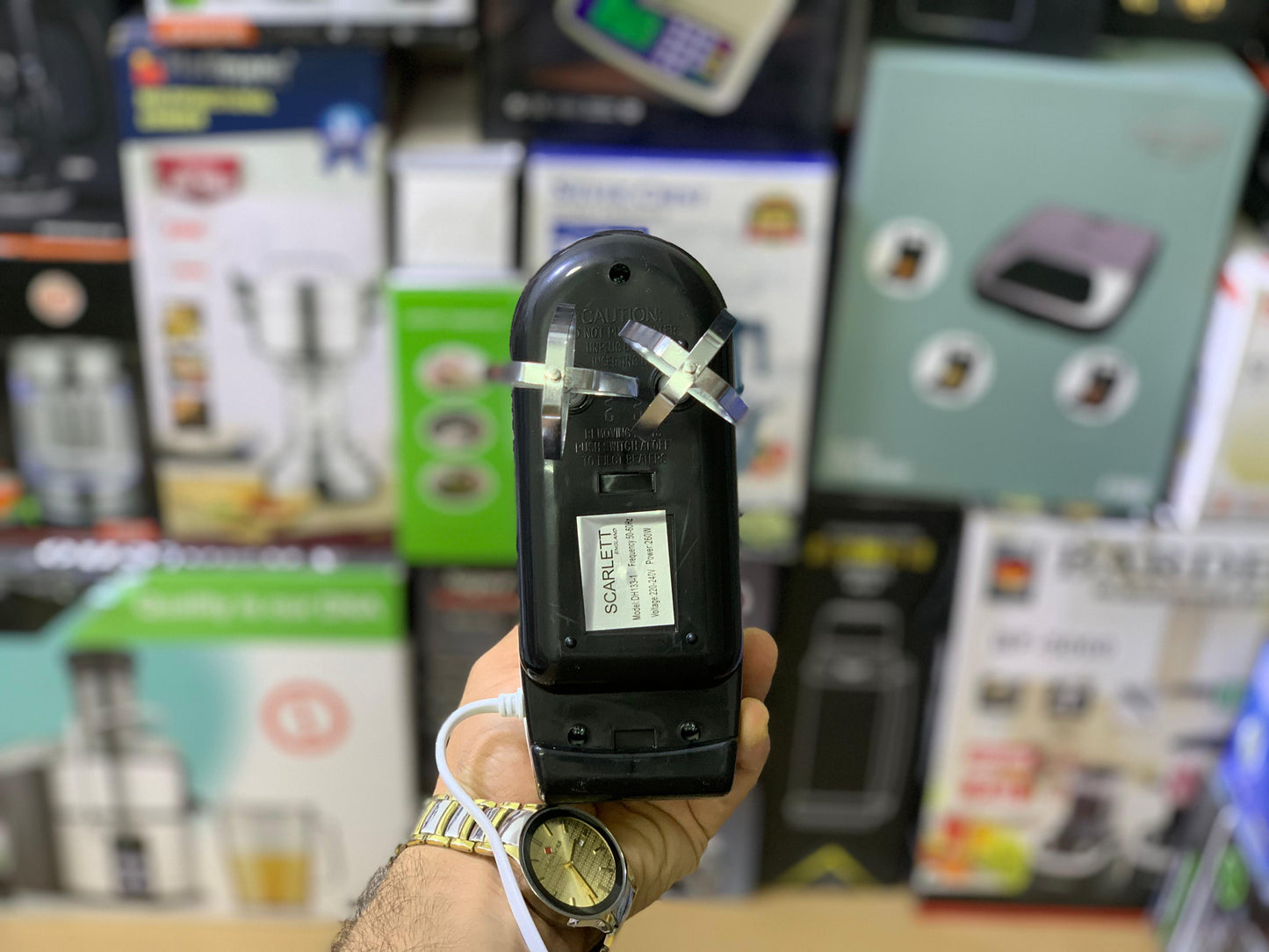 SCARLETT Super Hand Mixer 7 Speeds Easy to Hold and 260w