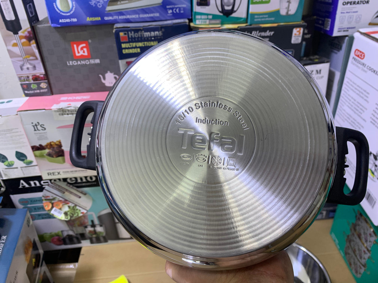 TEFAL 3 in 1 Pressure Cooker 5L and 7L Stainless Steel 18/10