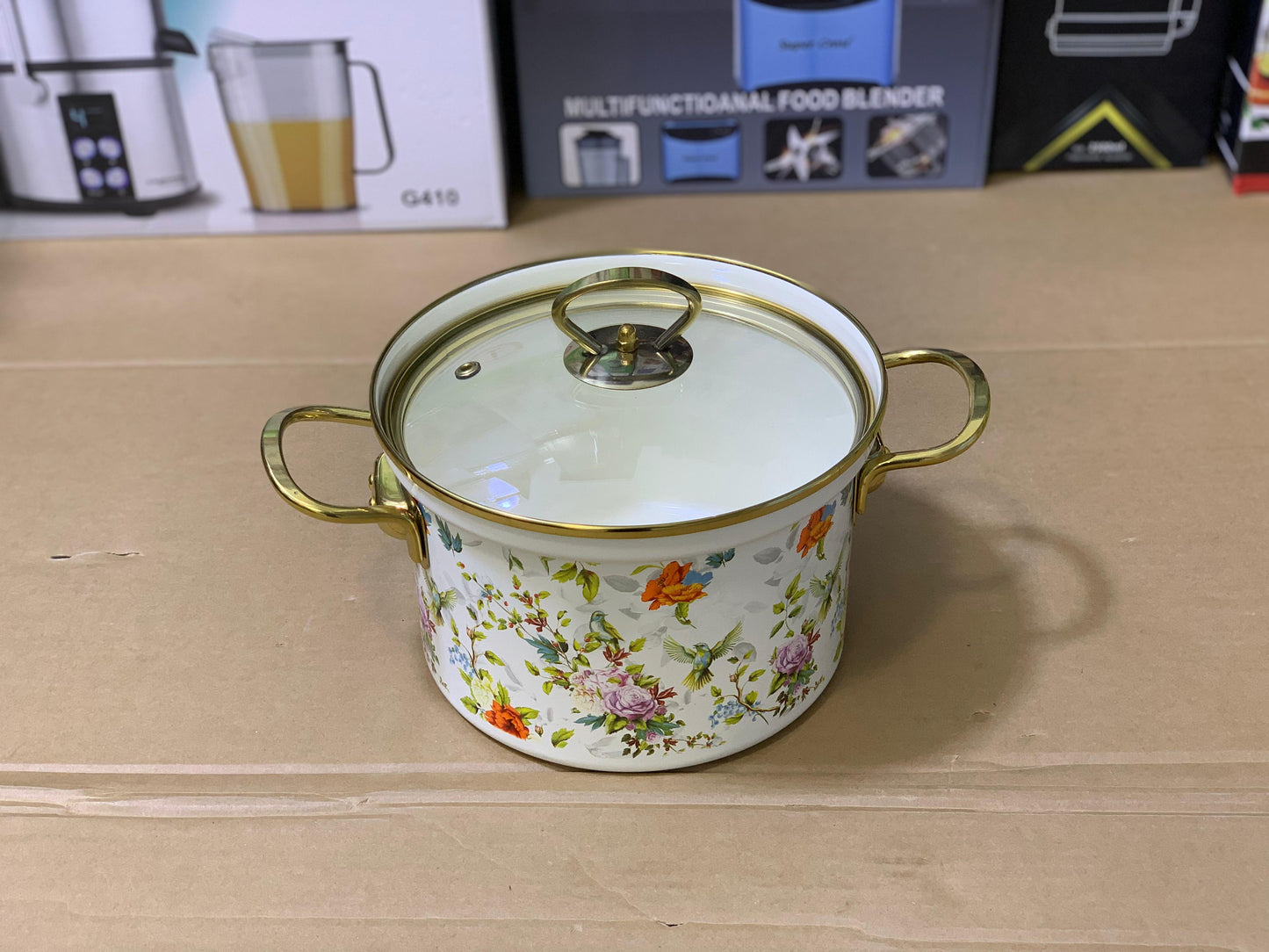 Enamel Cookware Sets 6 Pieces Elegant Design