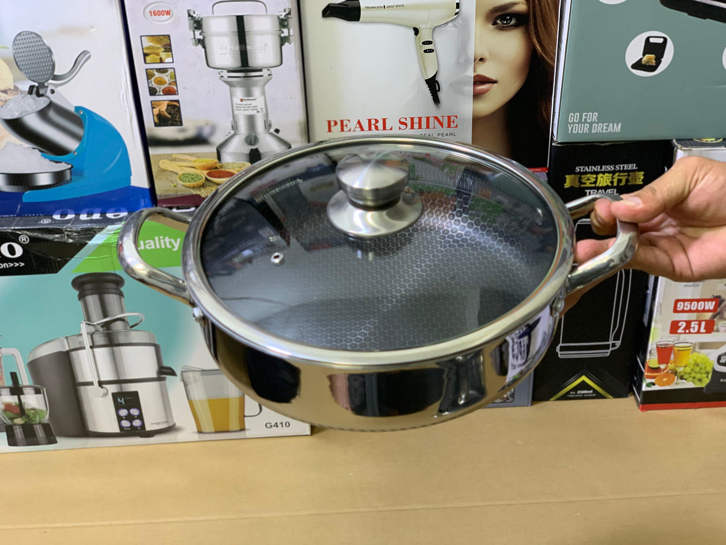 Laser Coating Shallow Casserole Complete Set Pure Non Stick