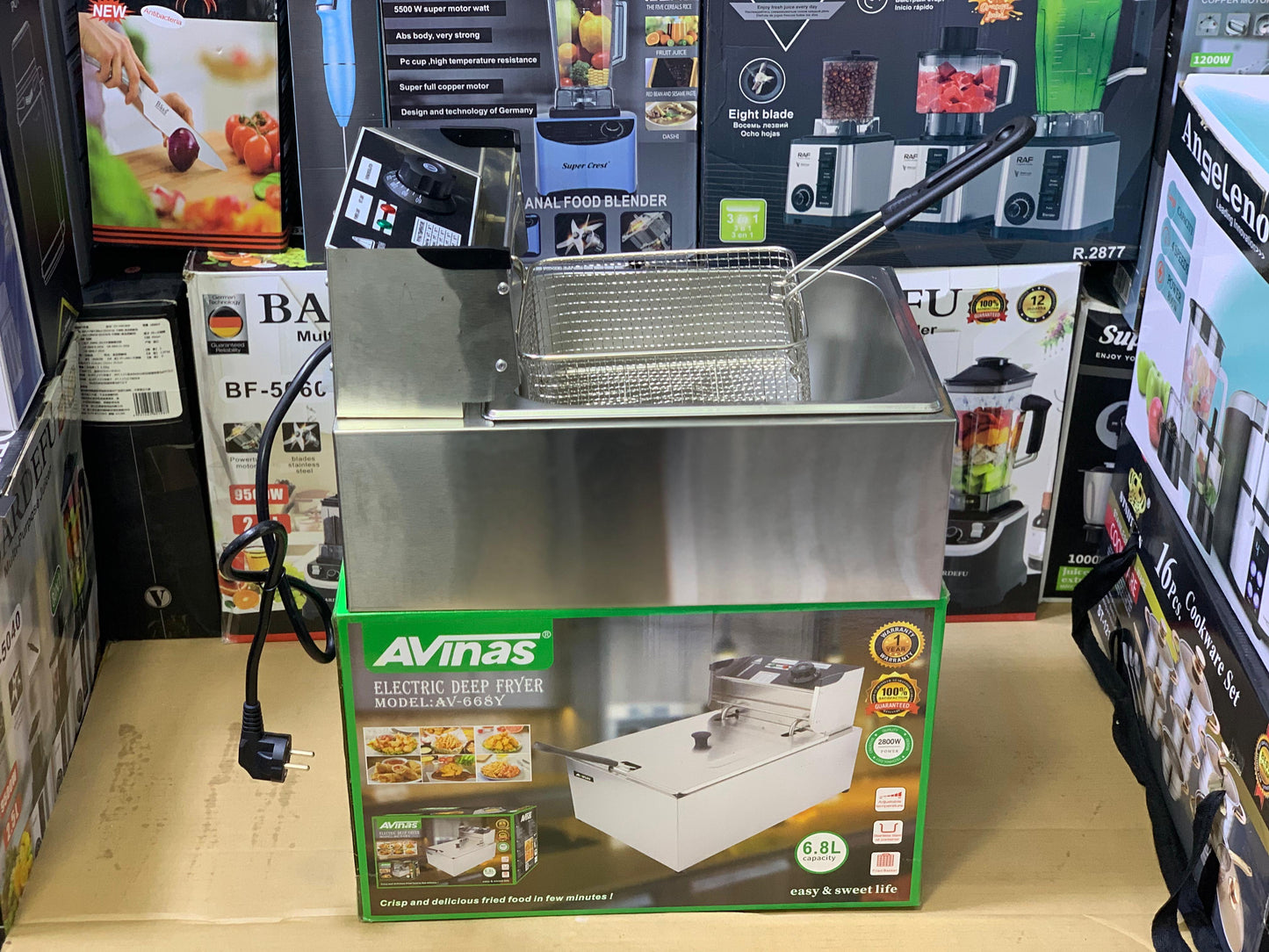 AVINAS ELECTRIC DEEP FRYER| MODEL: AV-668Y