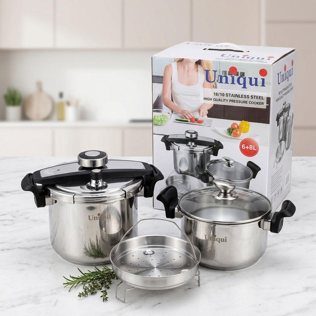 Uniqui 6+8L Automatic Pressure Cooker