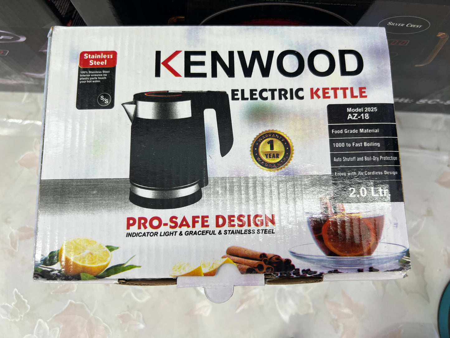Kenwood Electric Kettle 2L 1000w