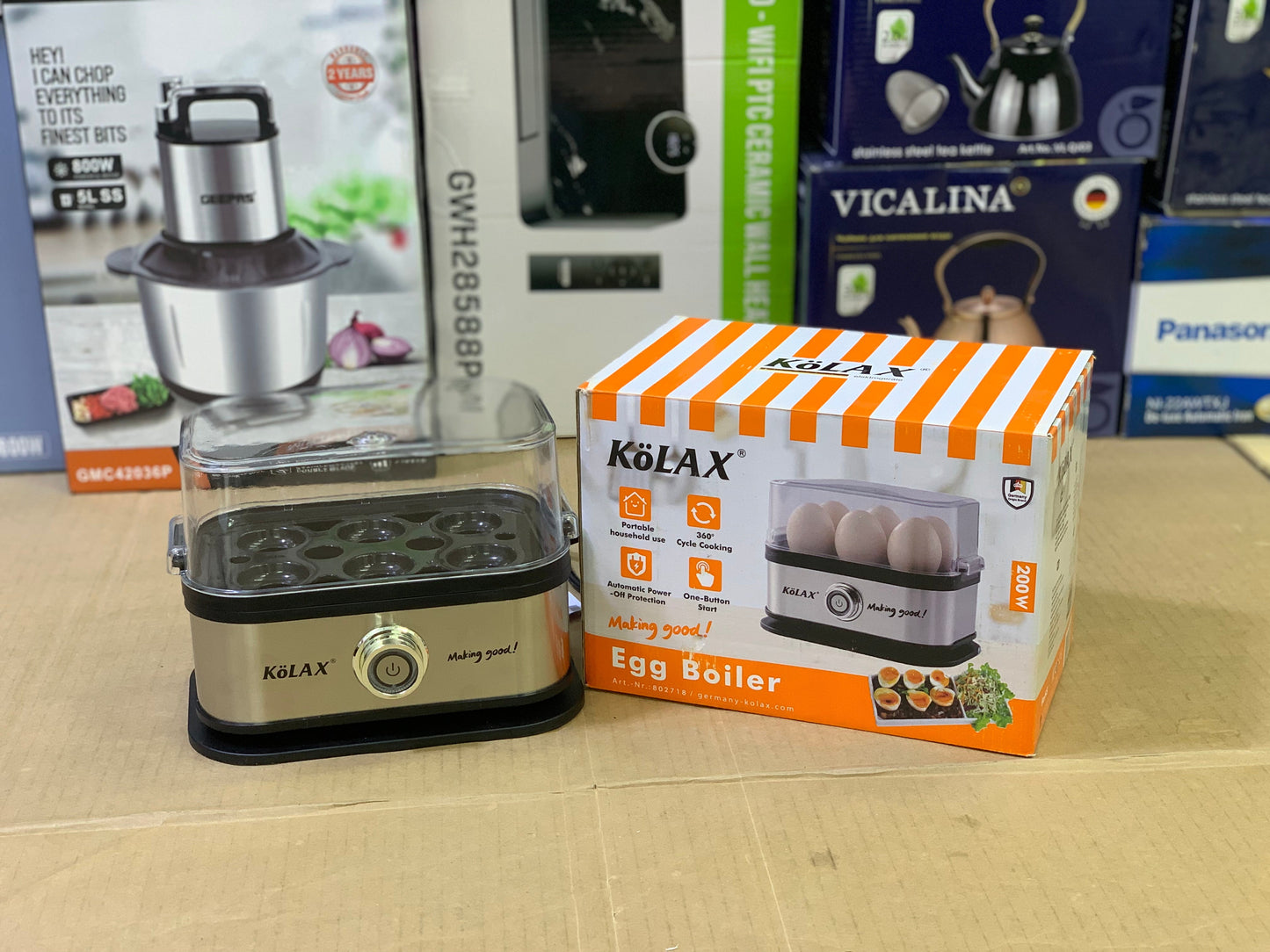 Kolax brand Egg Boiler 200 watt