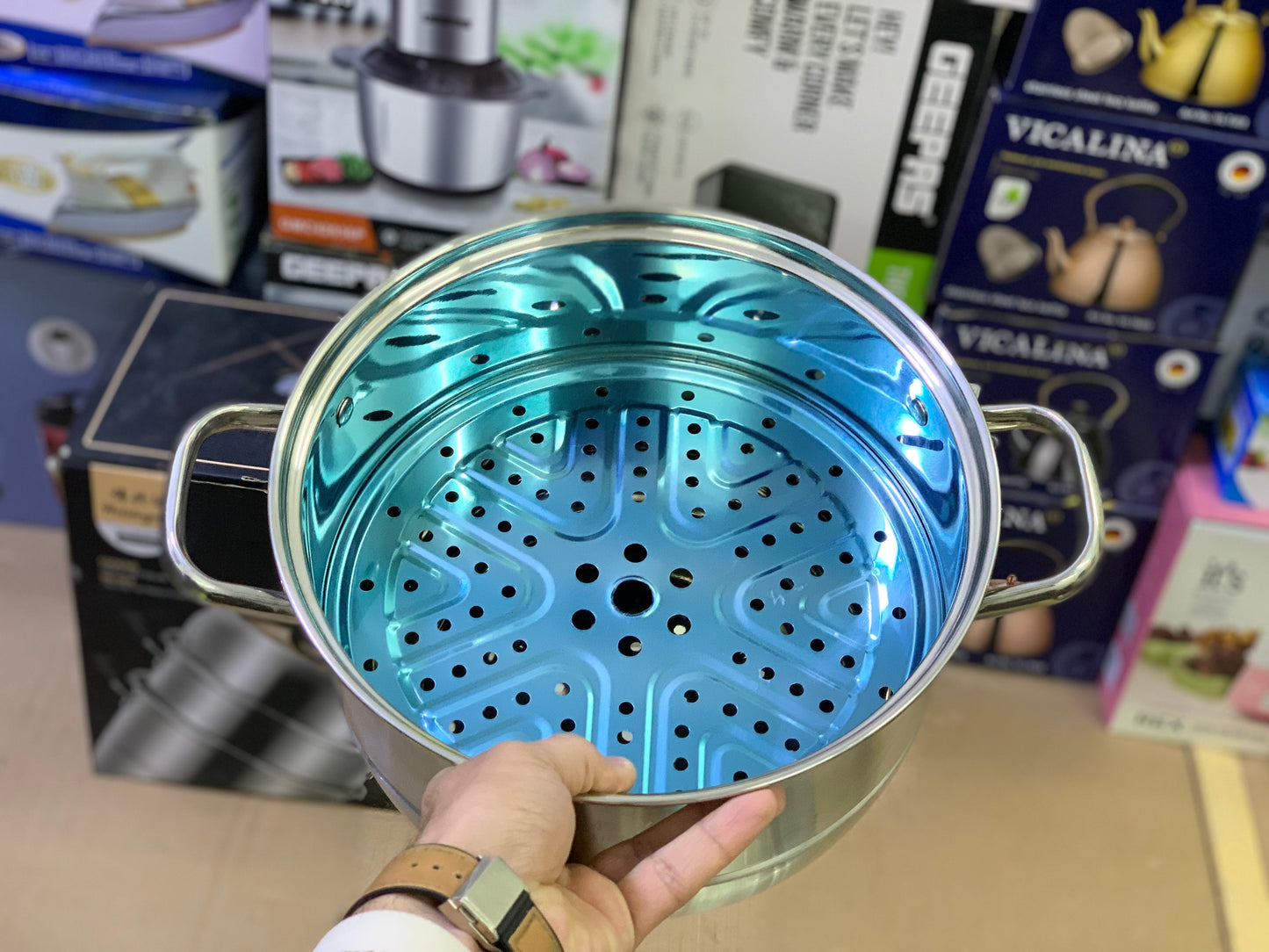 Stainless Steel Steamer pot 28cm