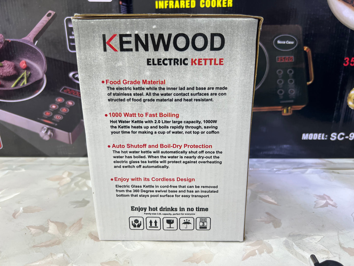 Kenwood Electric Kettle 2L 1000w