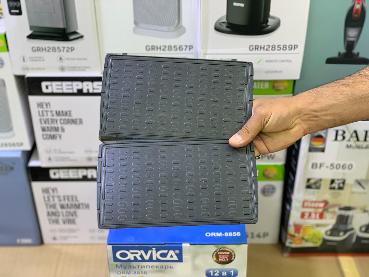 Orvica Sandwich Maker 12 in 1 complete set