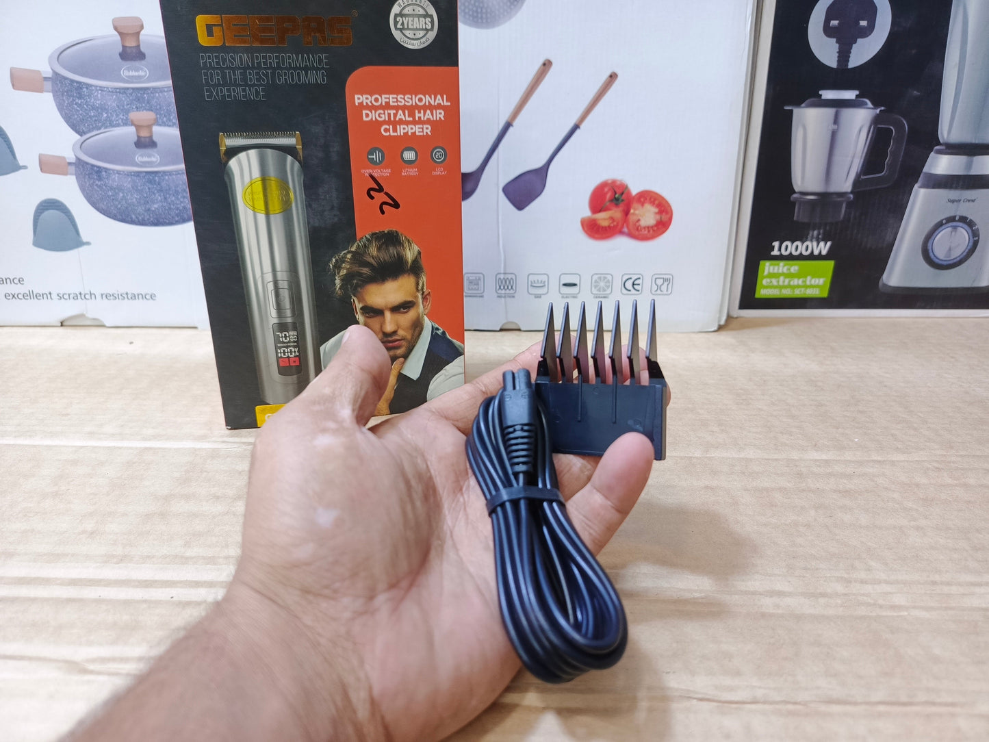 Geepas Precision Performance For The Best Grooming Experience 2 Year Warranty