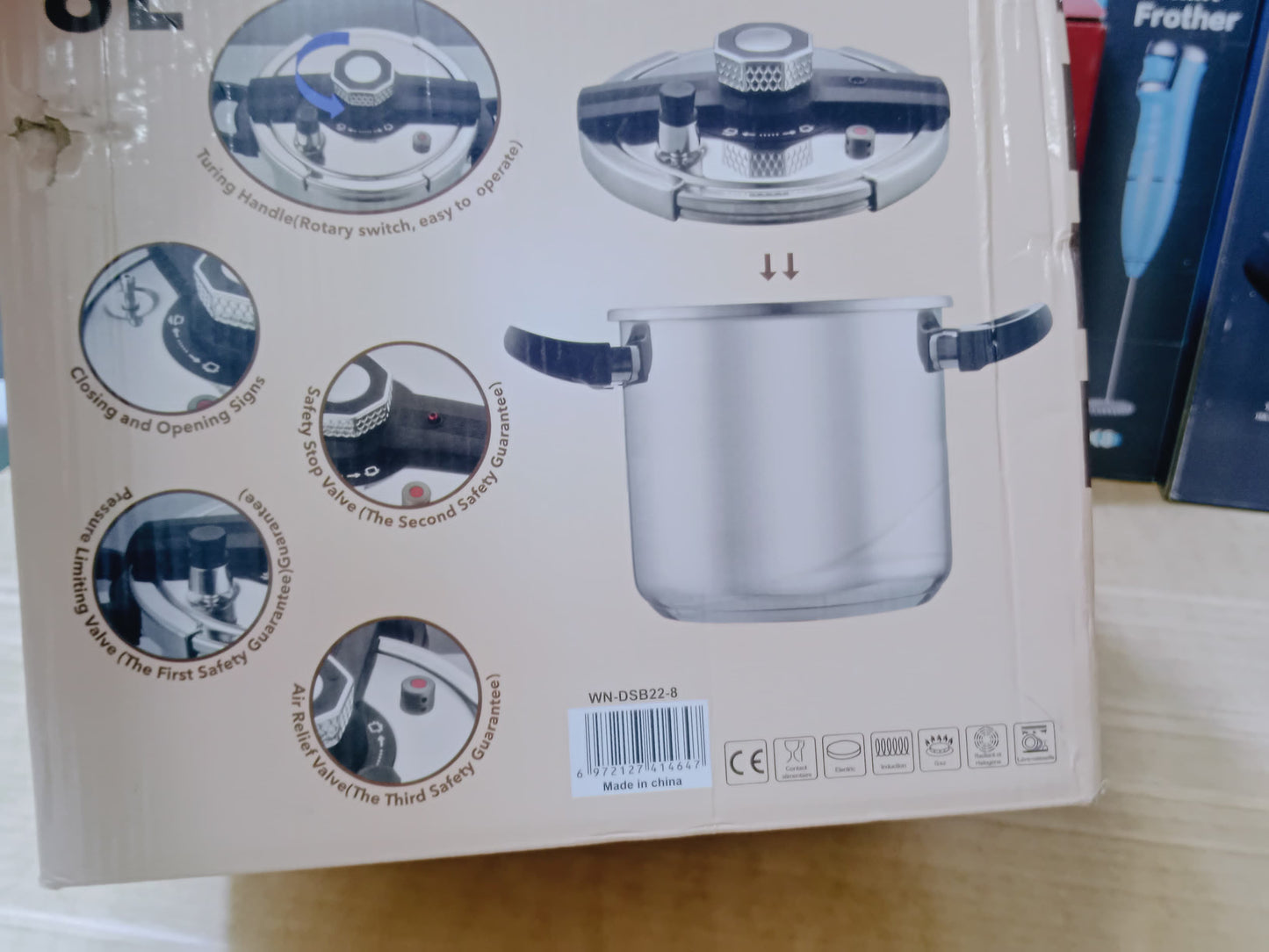 Inox Pressure Cooker With Advance Safety