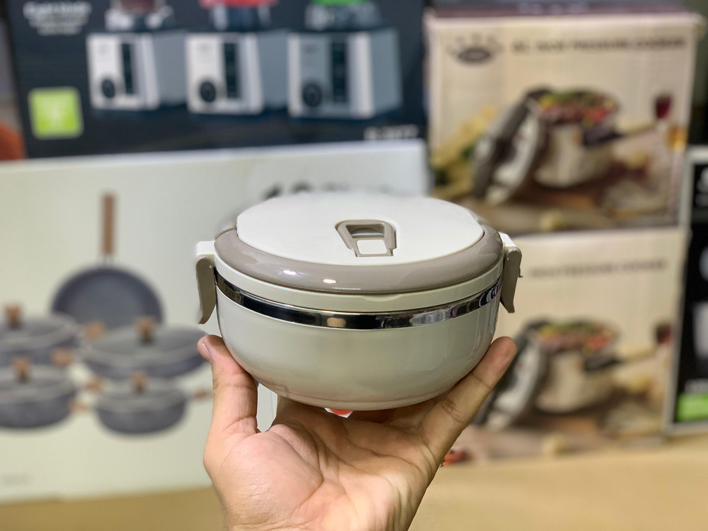 Lunch Box One Layer Stainless steel