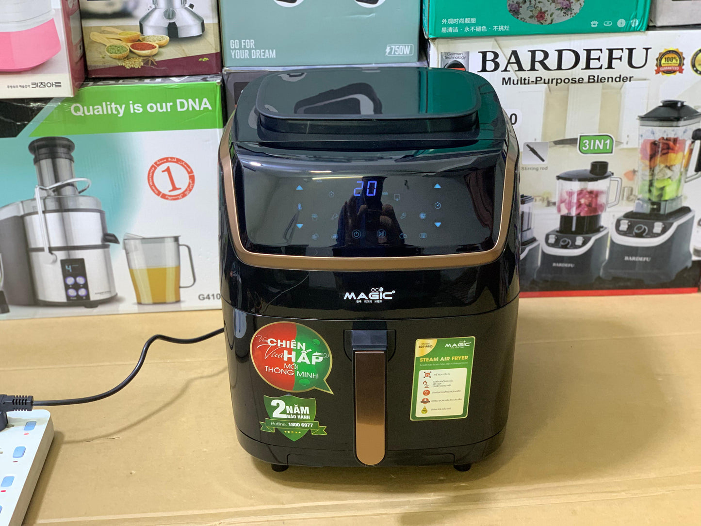 Magic Steam Air Fryer|7L and 1700W