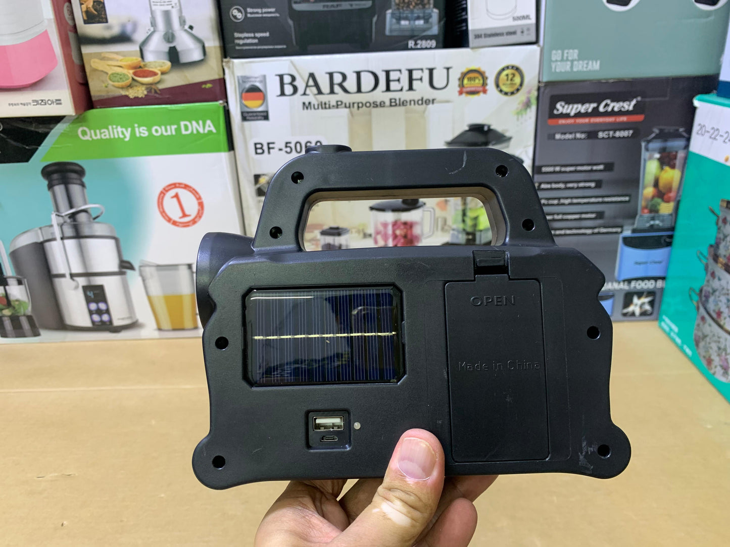 Hurry Bolt Solar Work Light HB-6168
