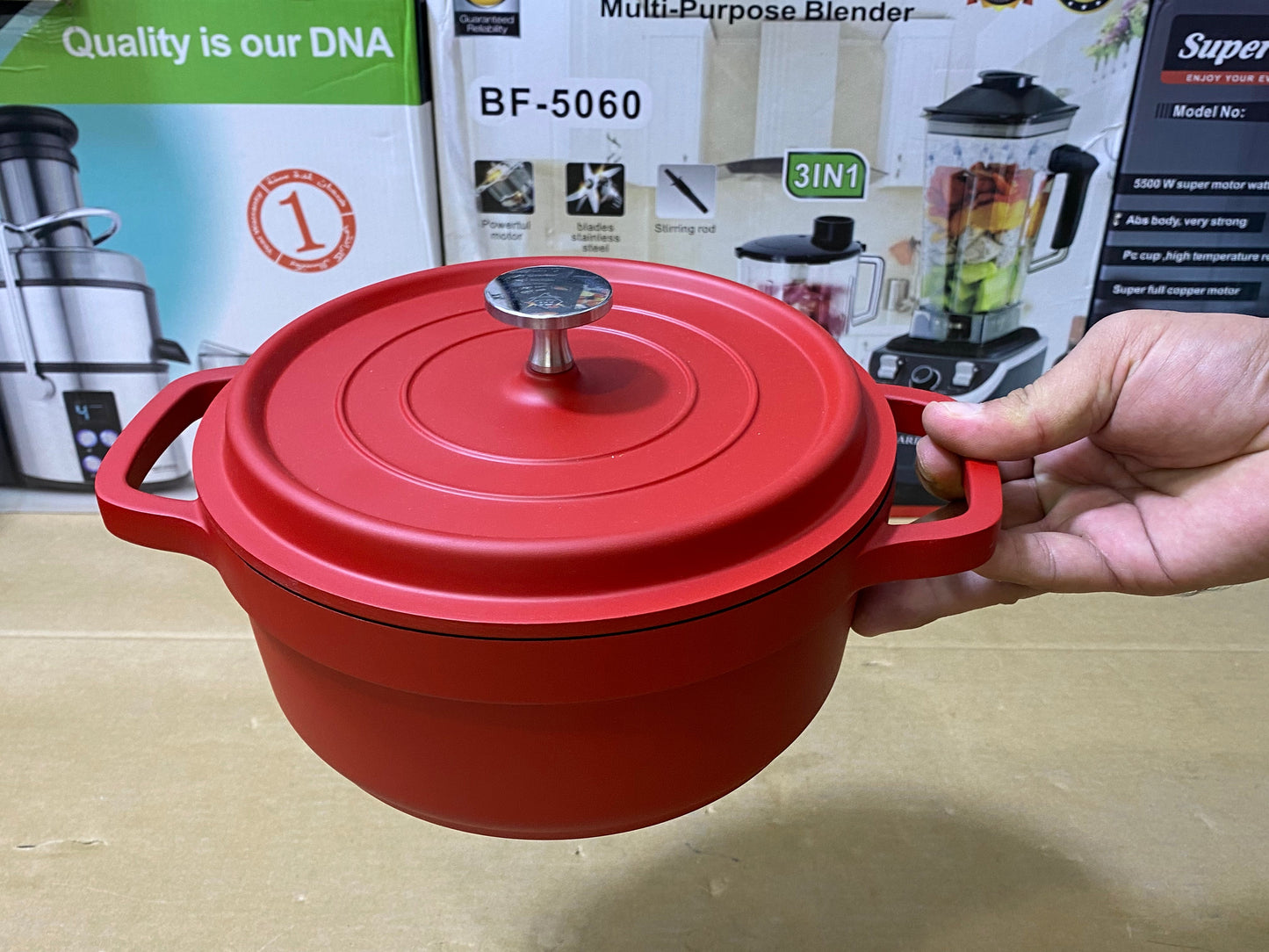 UAKEEN 7 pieces Die-Casting Aluminium Cookware Set|VK-21