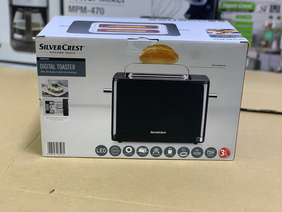 Silver Crest Digital Toaster