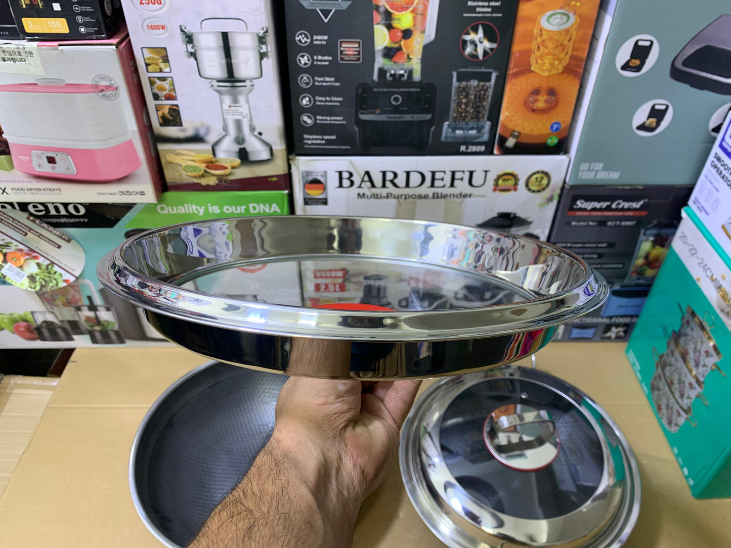 Laser Coating Deep Frying Handi | Karaai