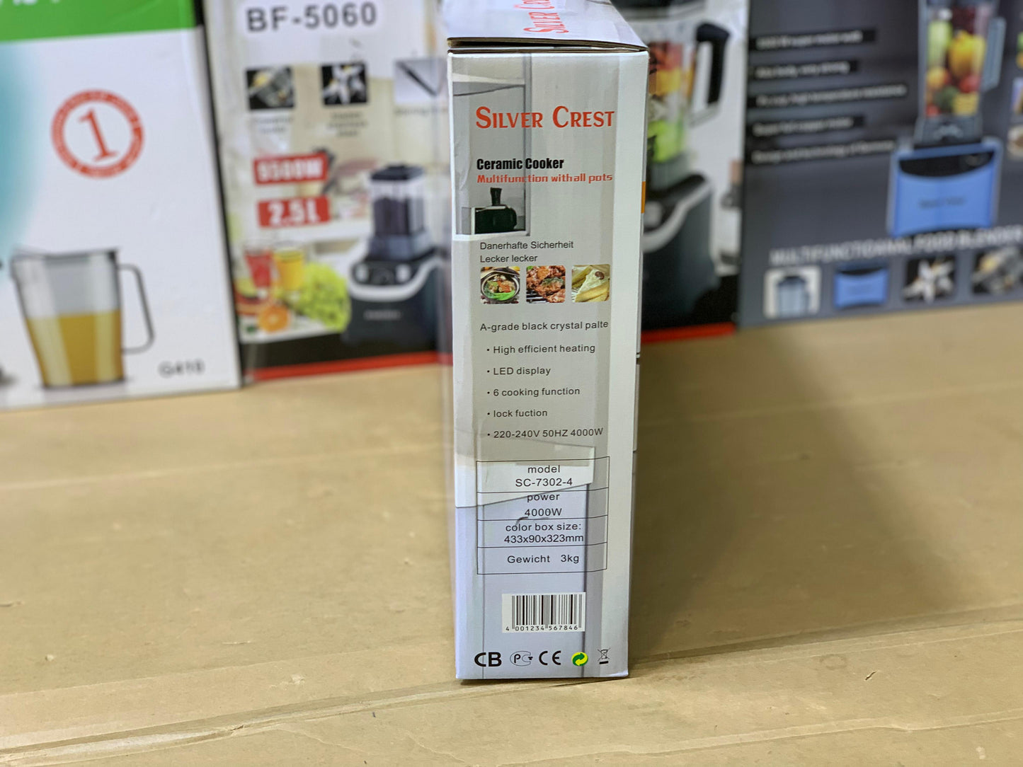 Silver Crest Ceramic Hotplate Model SC-7302-4