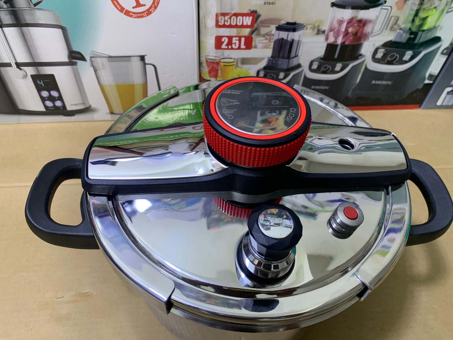 TEFAL 3 in 1 Pressure Cooker 5L and 7L Stainless Steel 18/10