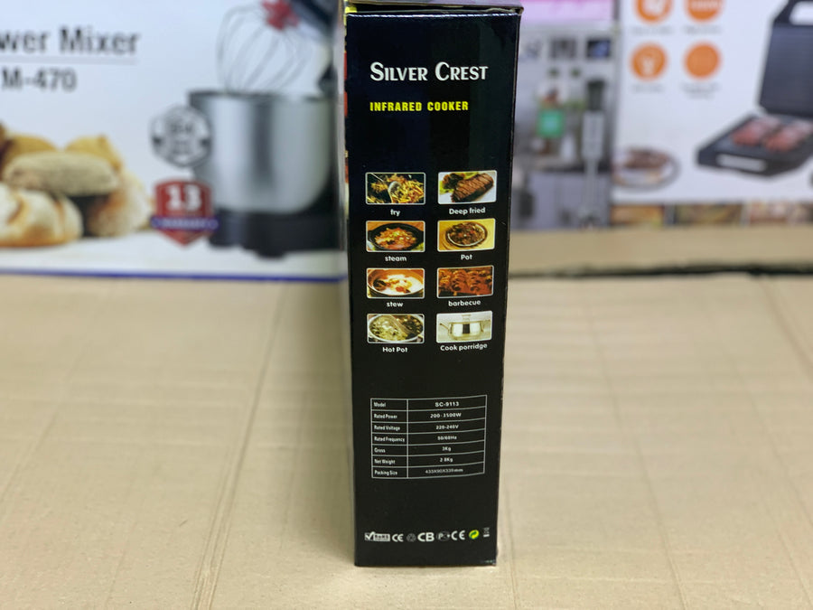 Silver Crest Infrared Cooker (Model: SC-9113)