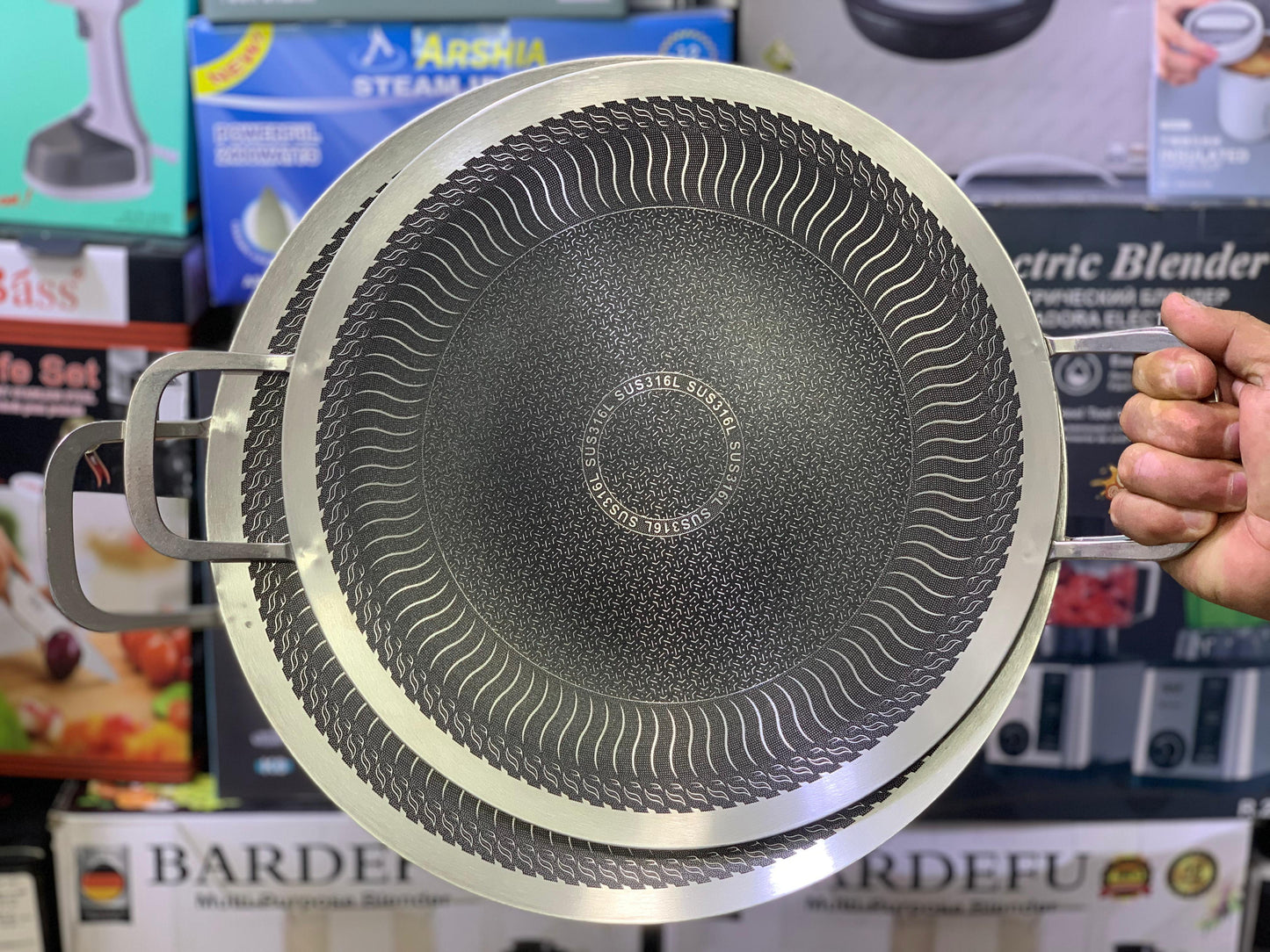 Laser coated tawa | Nonstick and Stainless steel