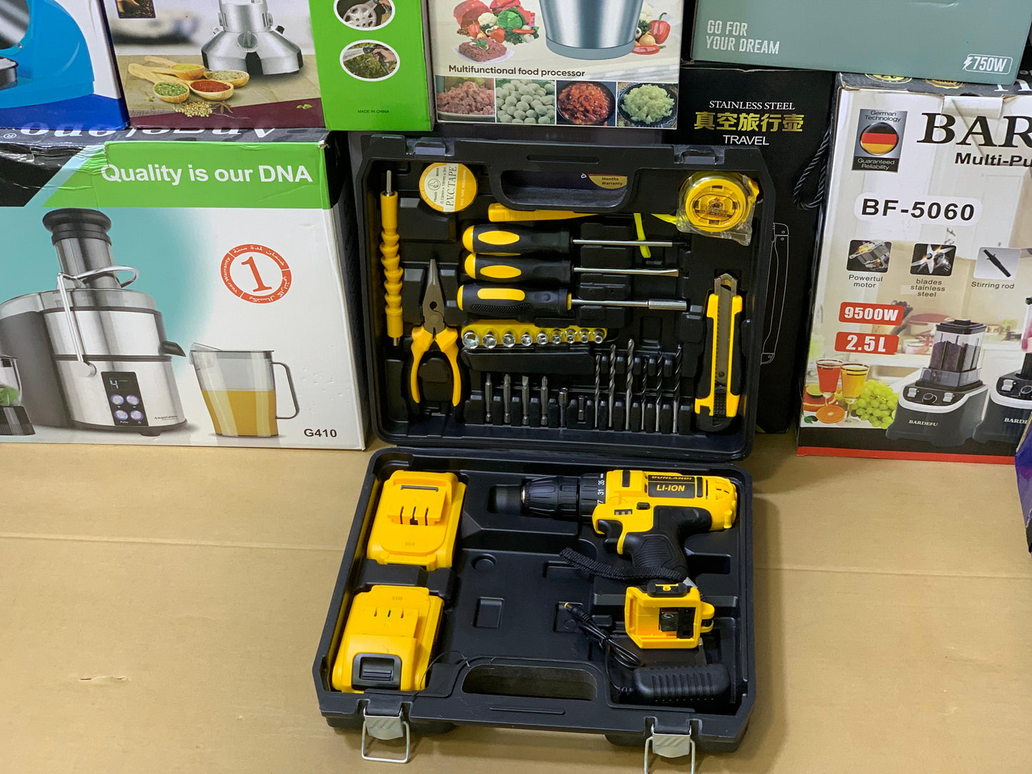 Dunlandi Drilling tools set