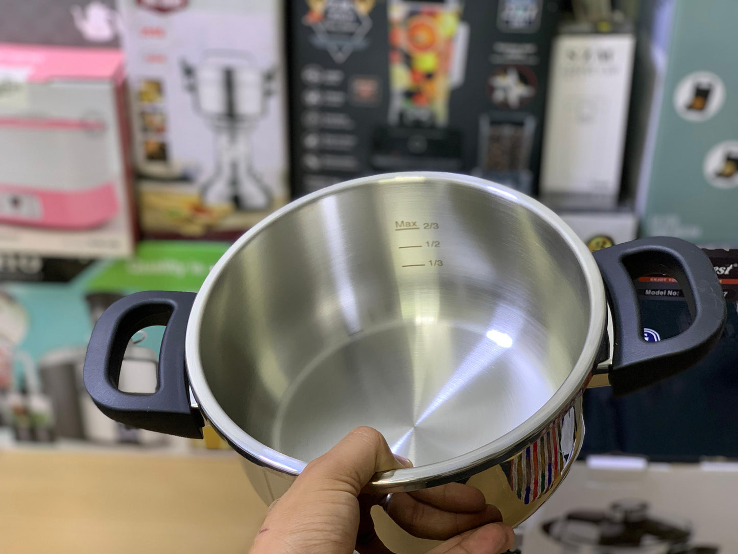 Royal King 3 in 1 Pressure 4L and 6L Stainless Steel