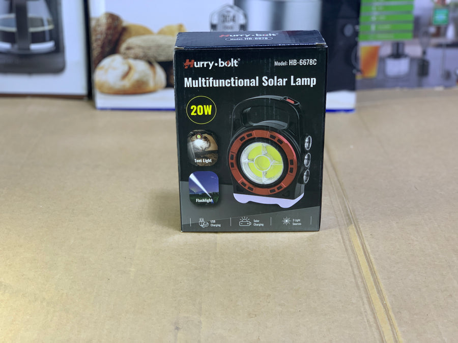 Hurry Bolt Multifunctional Solar Lamp