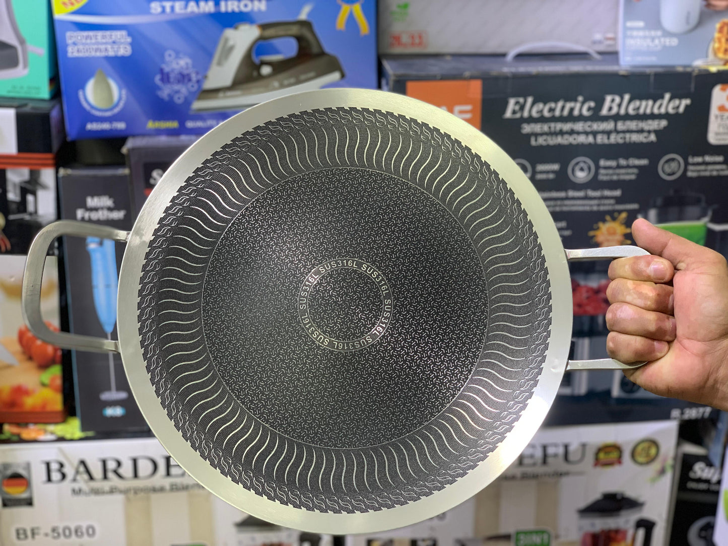 Laser coated tawa | Nonstick and Stainless steel